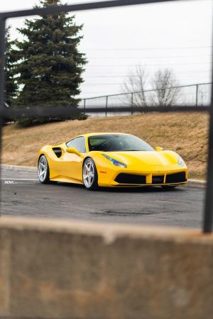 Ferrari 488 GTB by Pfaff Tuning on ADV.1 Wheels (ADV5 TRACK SPEC ADVANCED) 2020 года 